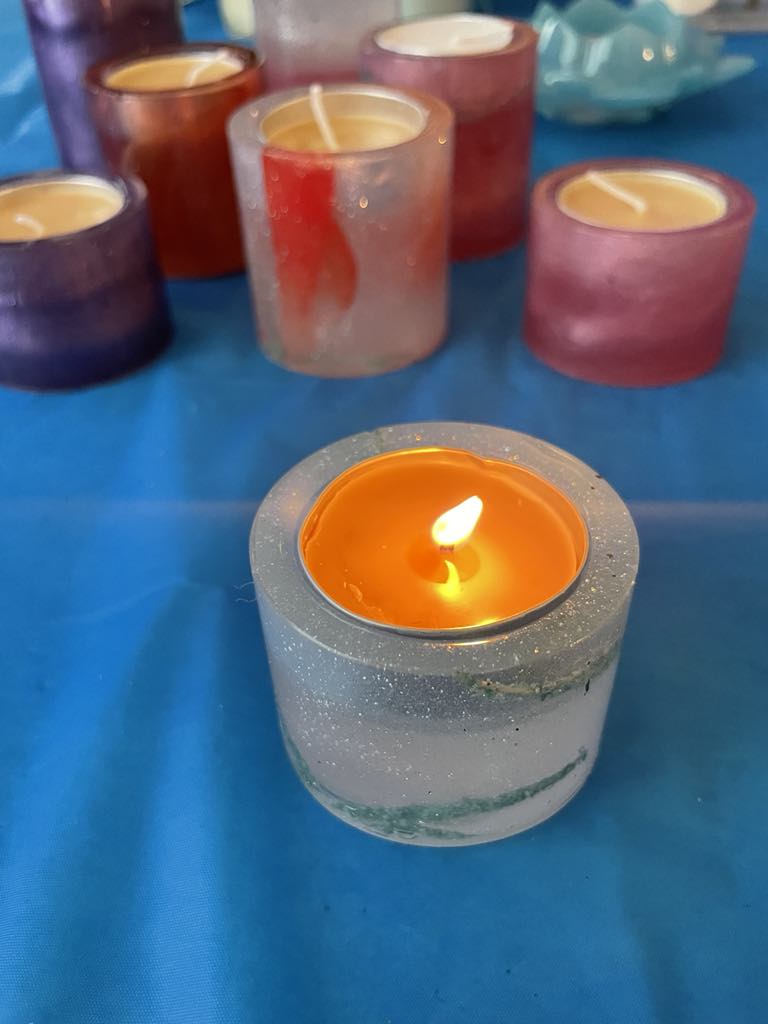 TeaLight Candle w/holder